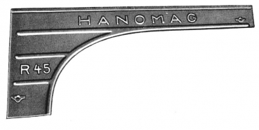 Seitenteil R 45, rechts für Hanomag Typ R45